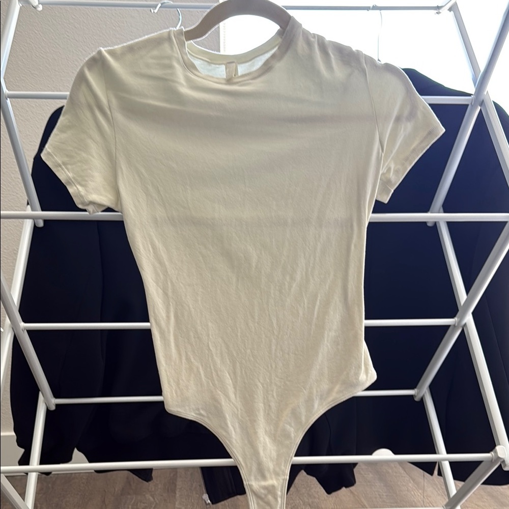 Skims stretch cotton jersey Bodysuit